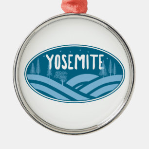 Yosemite Nationalpark California Außenbereich Ornament Aus Metall