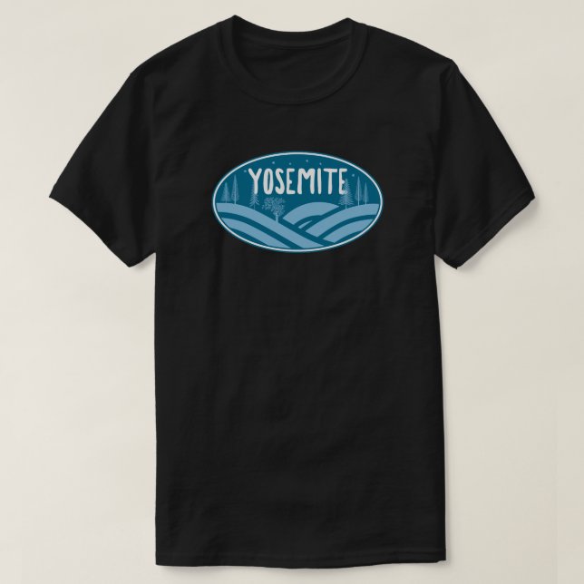 Yosemite Nationalpark California Außenbereich T-Shirt (Design vorne)