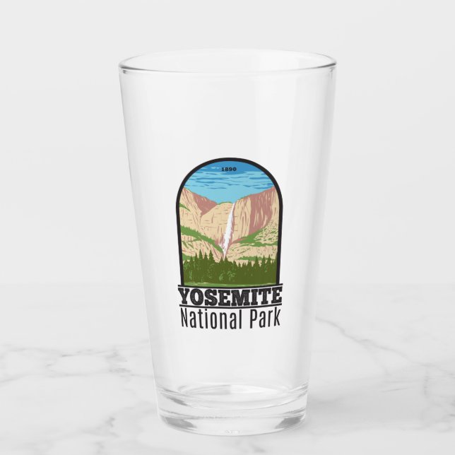 Yosemite Nationalpark California Glas (Vorderseite)