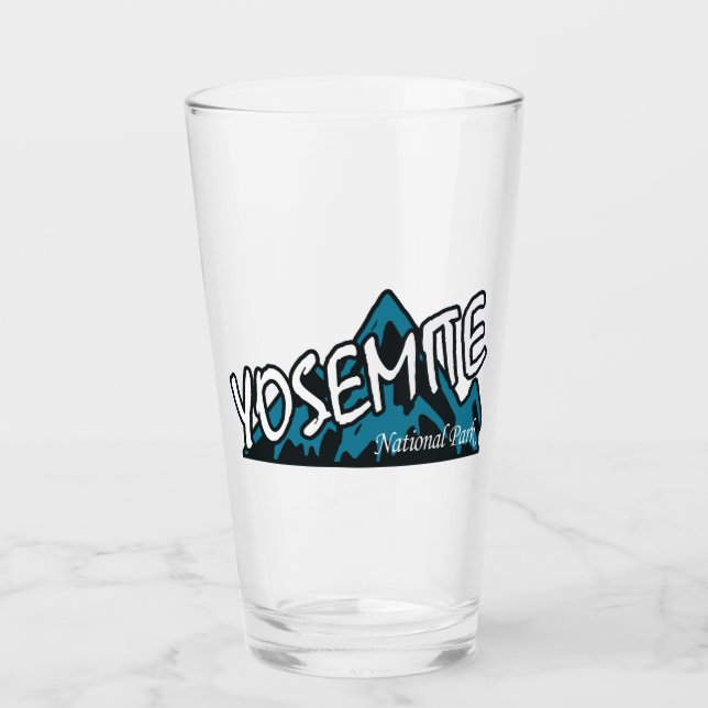 Yosemite Nationalpark California Glas (Vorderseite)