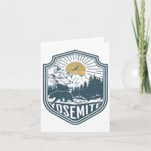 Yosemite Nationalpark California Karte