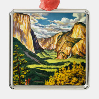Yosemite Nationalpark California Ornament Aus Metall