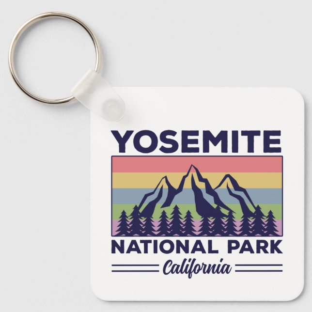 Yosemite Nationalpark California Schlüsselanhänger (Vorderseite)