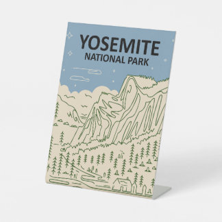 Yosemite Nationalpark California Sockelschild