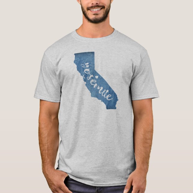 Yosemite Nationalpark California T-Shirt (Vorderseite)