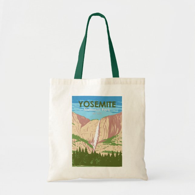 Yosemite Nationalpark California Tragetasche (Vorne)