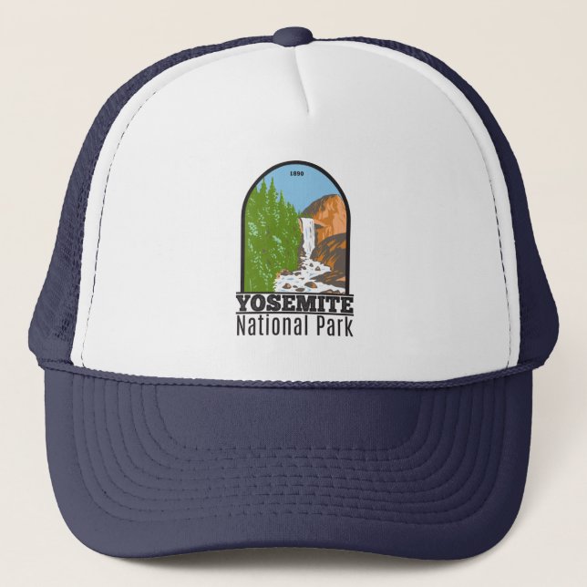 Yosemite Nationalpark California Truckerkappe (Vorderseite)