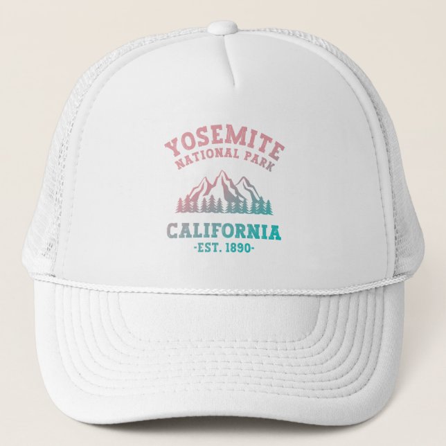 Yosemite Nationalpark California Truckerkappe (Vorderseite)