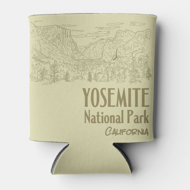 Yosemite Nationalpark California Tunnel Ansicht Dosenkühler (Vorderseite)