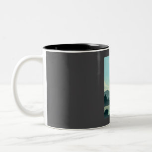 Yosemite Nationalpark California Zweifarbige Tasse