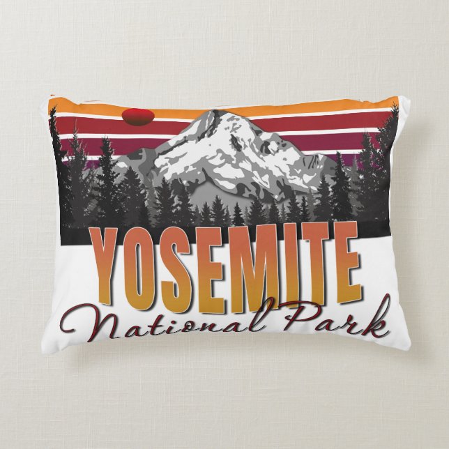 Yosemite-Nationalpark Dekokissen (Vorderseite)