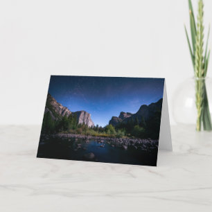 Yosemite Nationalpark der Milchstraße- Karte