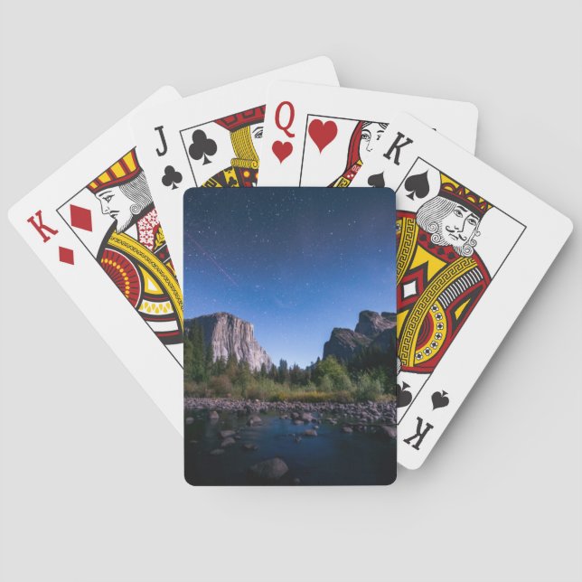 Yosemite Nationalpark der Milchstraße-| Spielkarten (Rückseite)