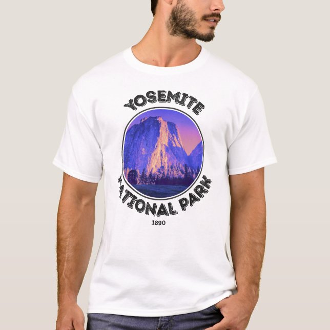 Yosemite Nationalpark El Capitan T-Shirt (Vorderseite)