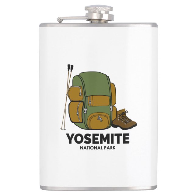 Yosemite-Nationalpark Flachmann (Vorderseite)