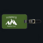Yosemite-Nationalpark Gepäckanhänger<br><div class="desc">Yosemite ist eines der Kronjuwelen des Systems des Nationalparks. Zeigen Sie Ihre Liebe und Leidenschaft für Yosemite!</div>
