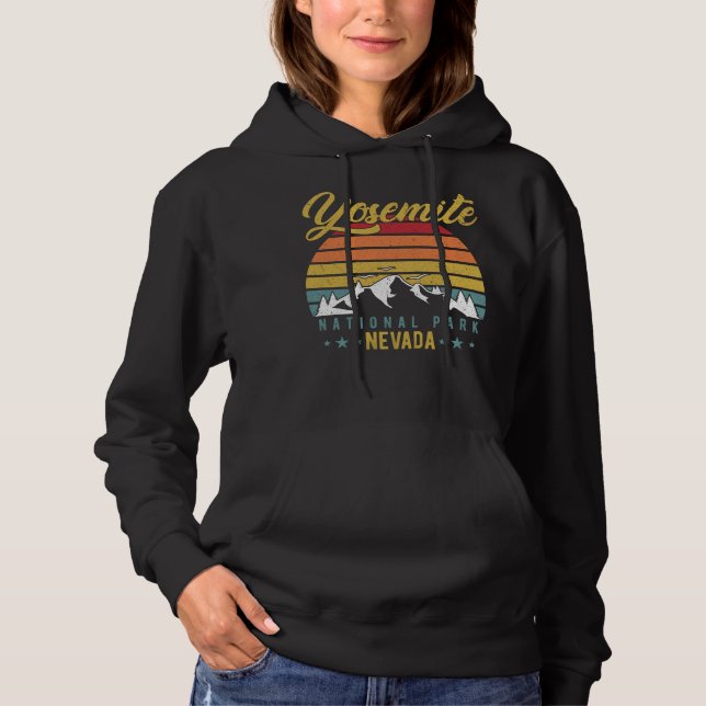 Yosemite-Nationalpark Hoodie (Vorderseite)