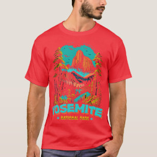 Yosemite Nationalpark Illustration T-Shirt