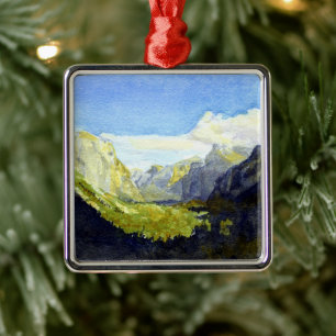 Yosemite-Nationalpark:  Inspirationspunkt Ornament Aus Metall