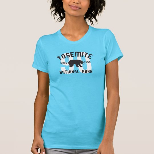 Yosemite Nationalpark Kalifornien-Bär T-Shirt