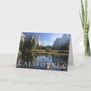 Yosemite-Nationalpark   Kalifornien Dankeskarte