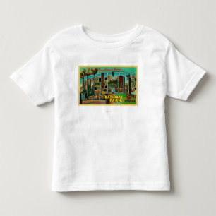 Yosemite Nationalpark, Kalifornien - großes Lette Kleinkind T-shirt