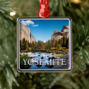 Yosemite-Nationalpark, Kalifornien Ornament Aus Metall