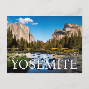Yosemite-Nationalpark, Kalifornien Postkarte