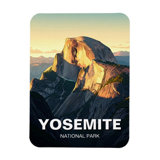 Yosemite-Nationalpark Magnet (Vertikal)