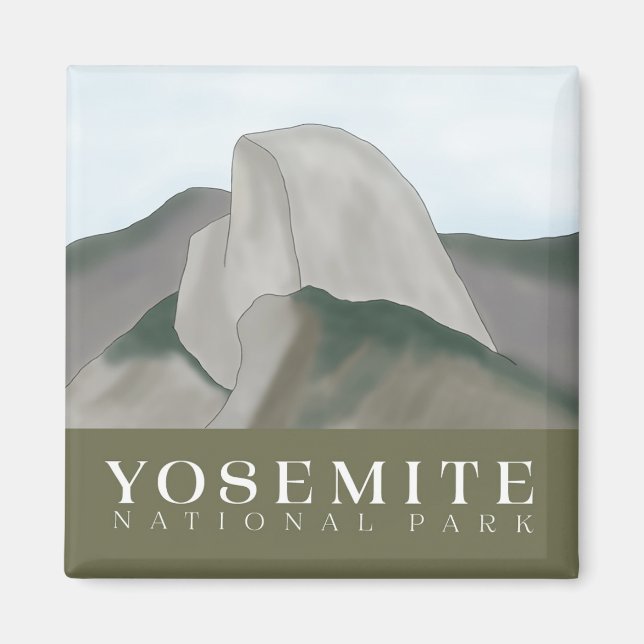 Yosemite Nationalpark Magnet (Vorne)