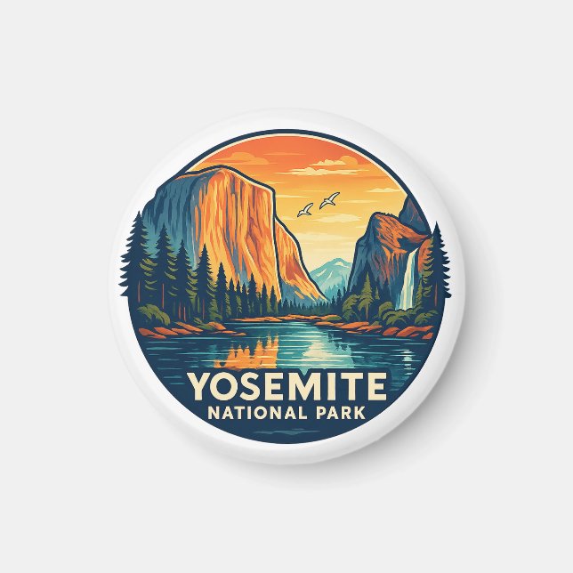 Yosemite-Nationalpark  Magnet (Vorne)
