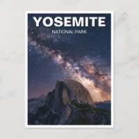 Yosemite Nationalpark Milchstraße Nacht
