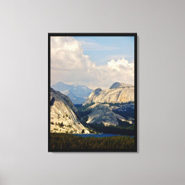 YOSEMITE NATIONALPARK MIT TIOGA SEE-ANSICHT LEINWANDDRUCK