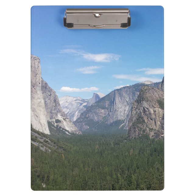 Yosemite Nationalpark Mountain Valley Landschaftli Klemmbrett (Vorderseite)