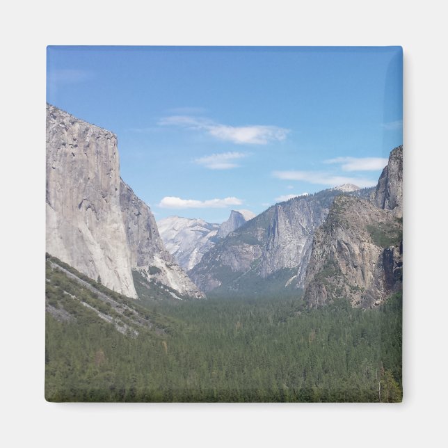 Yosemite Nationalpark Mountain Valley Landschaftli Magnet (Vorne)