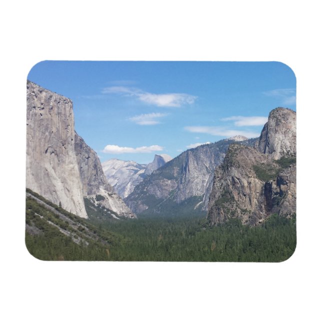 Yosemite Nationalpark Mountain Valley Landschaftli Magnet (Horizontal)