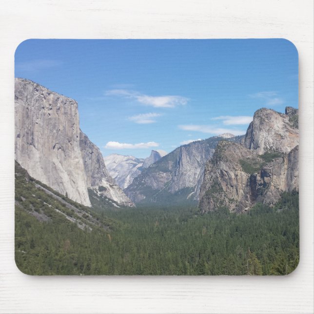 Yosemite Nationalpark Mountain Valley Landschaftli Mousepad (Vorne)