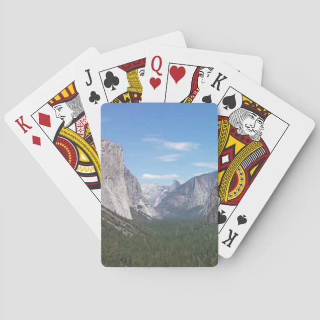 Yosemite Nationalpark Mountain Valley Landschaftli Spielkarten (Rückseite)