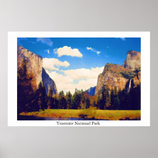 Yosemite-Nationalpark Poster