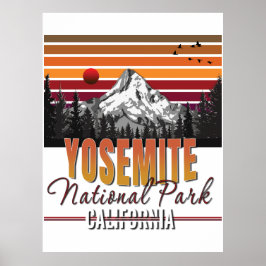 Yosemite-Nationalpark Poster