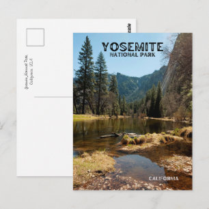 Yosemite-Nationalpark Postkarte