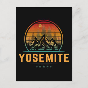 Yosemite-Nationalpark Postkarte