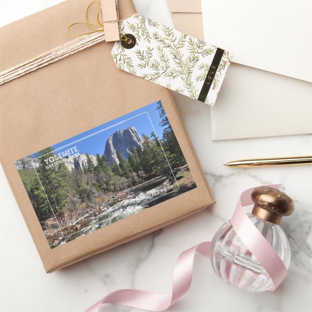 Yosemite-Nationalpark Rechteckiger Aufkleber (Schenken)