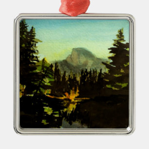 Yosemite-Nationalpark:  Reflektion Ornament Aus Metall