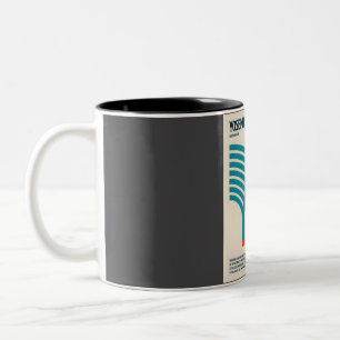 Yosemite-Nationalpark Retro-Reise Kunst Zweifarbige Tasse