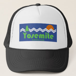 Yosemite Nationalpark Retro Truckerkappe