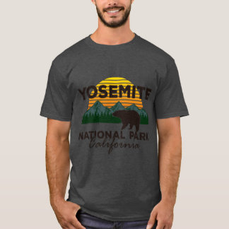 Yosemite Nationalpark Sierra Nevada Schwarzbär Su T-Shirt