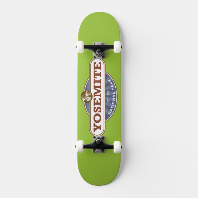 Yosemite-Nationalpark Skateboard (Vorderseite)