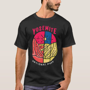 Yosemite Nationalpark Souvenir Kalifornien Wandern T-Shirt