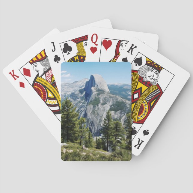 Yosemite Nationalpark Spielkarten (Rückseite)